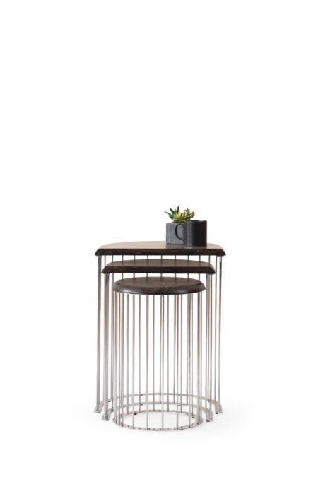 Nova Zigon Coffee Table (Chrome)
