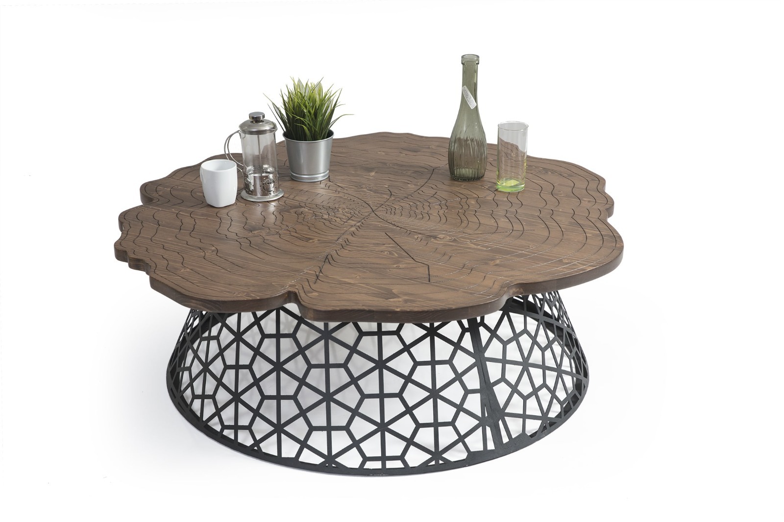Log Middle Coffee Table