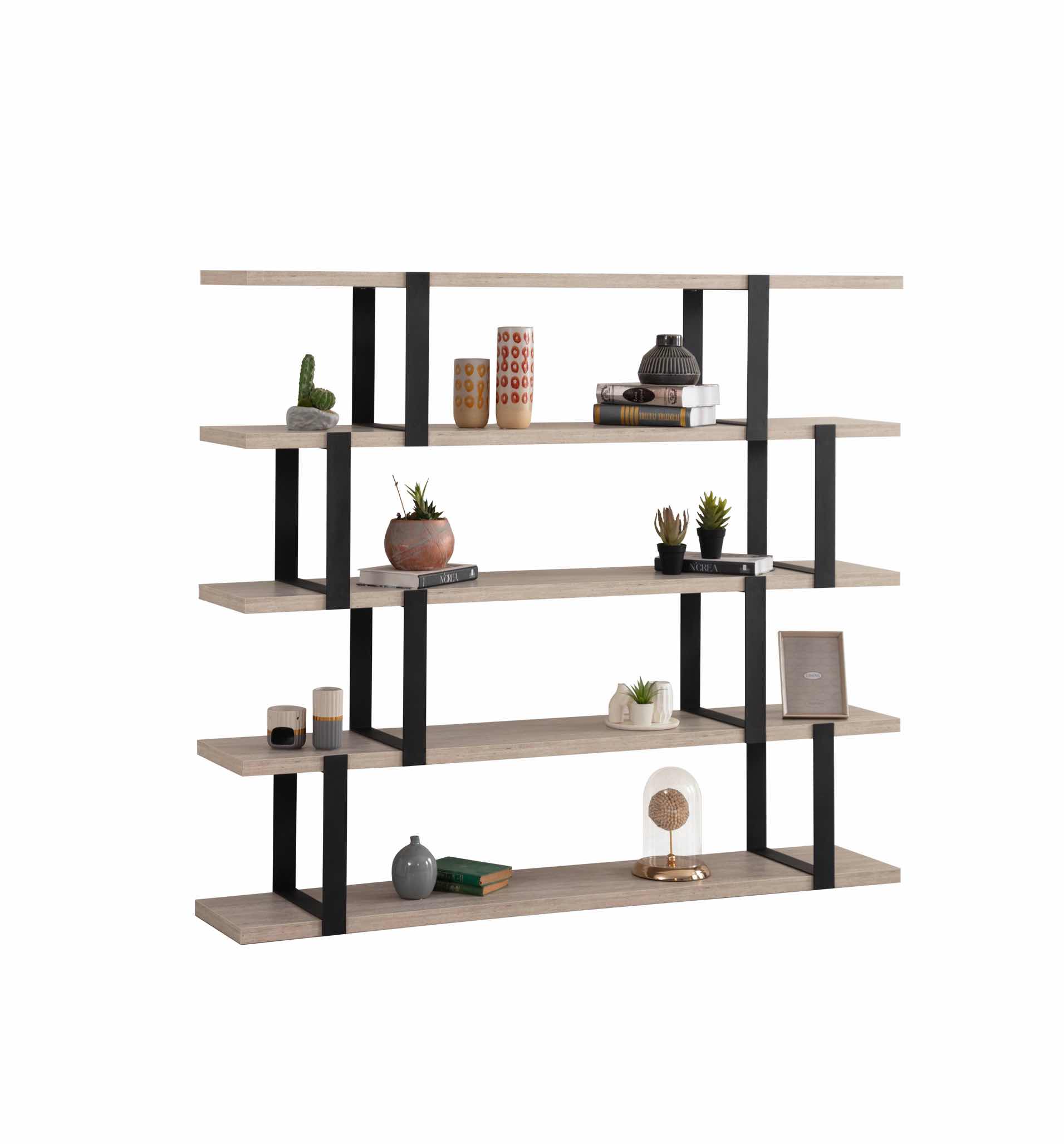 Caps Bookcase (Travertine)