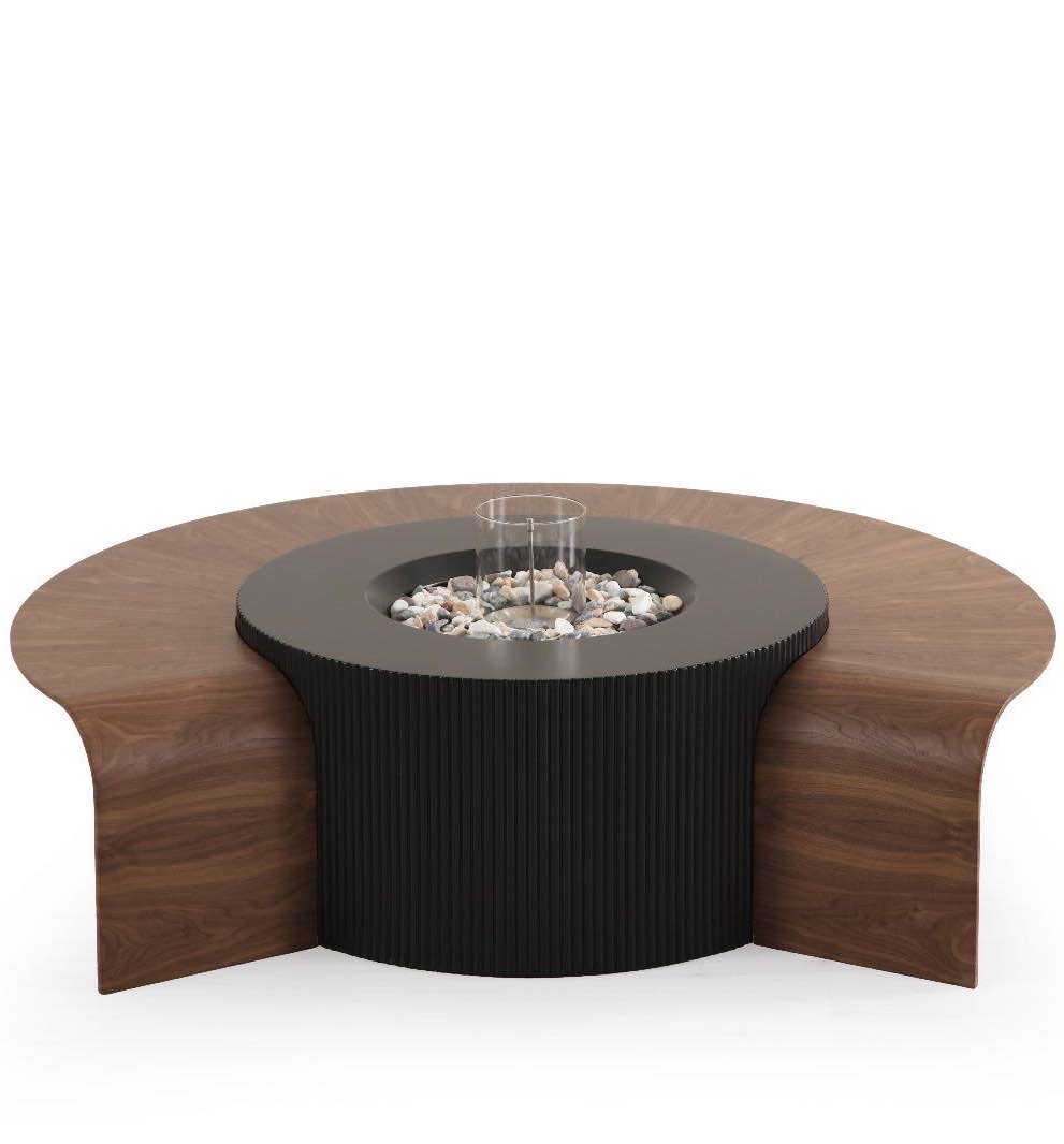 Calista Centre Coffee Table (Walnut)
