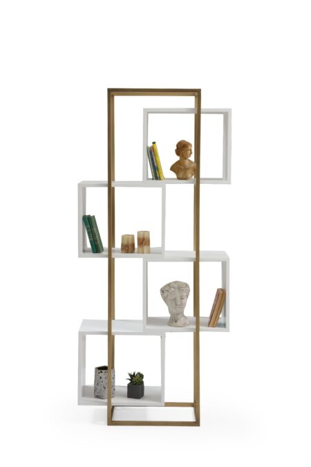 Cruze Bookcase (Ecru)
