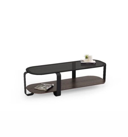 Royal Rectangular Middle Coffee Table (Walnut)