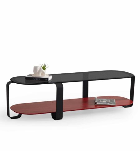 Royal Rectangular Centre Table (Red)